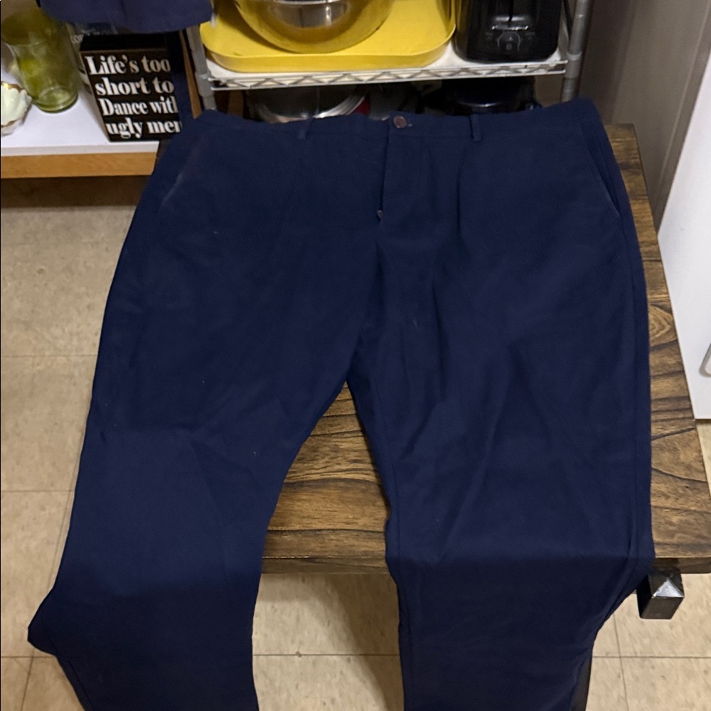 Old Navy Men's Dark Blue Chinos